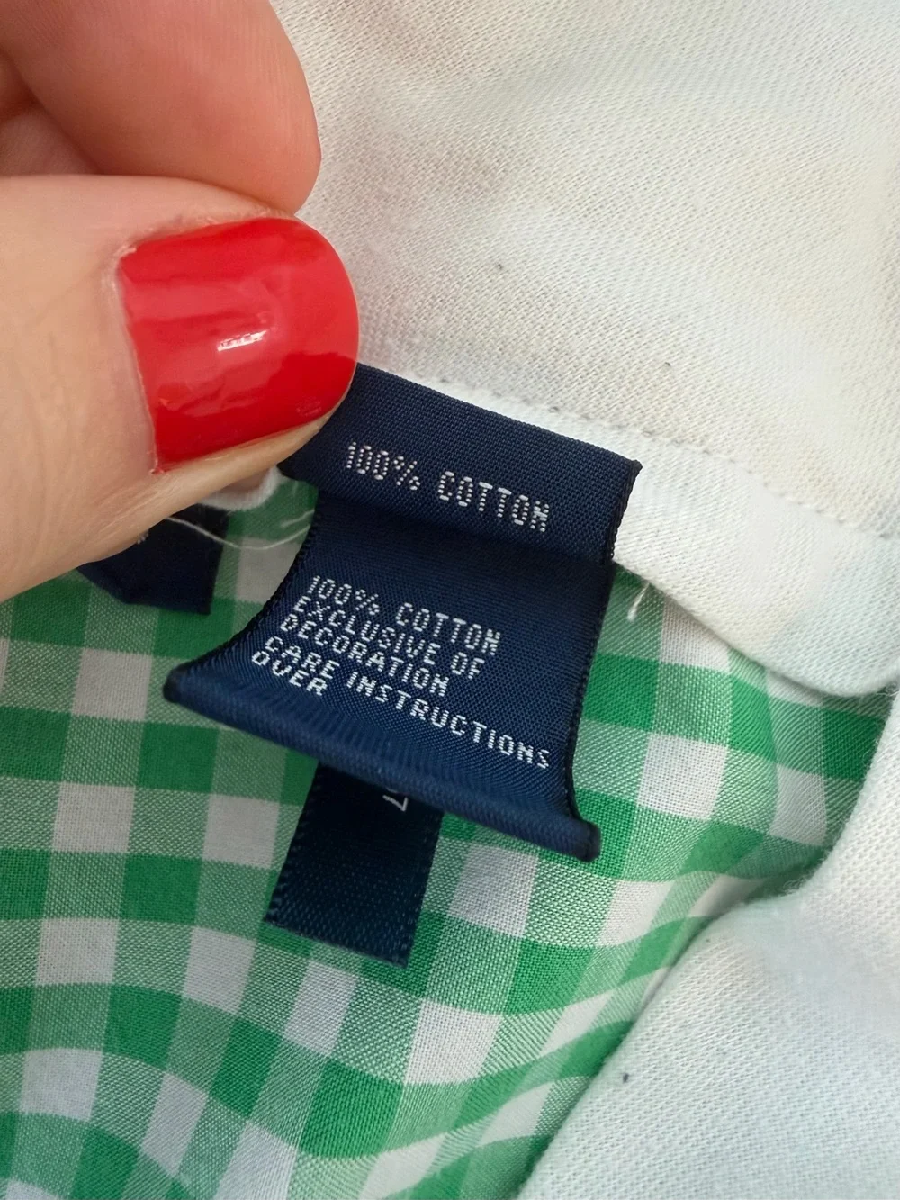 Polo Golf White Green Gingham Shorts RL Preppy Size 36